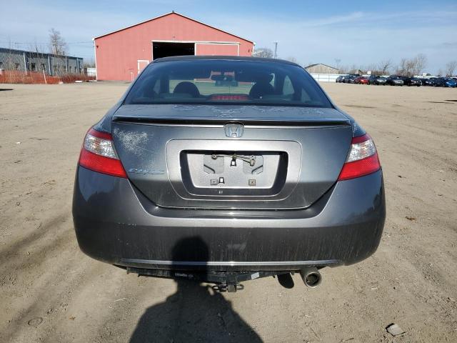 2HGFG120X9H004723 - 2009 HONDA CIVIC EXL ნაცრისფერი ფოტო 6