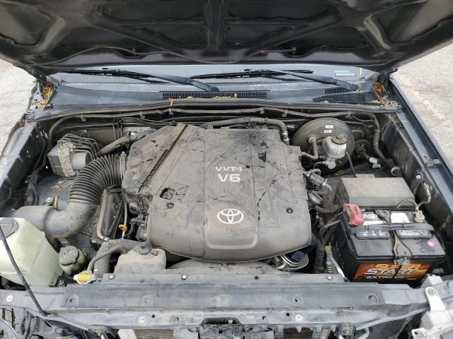 3TMJU4GN0AM094297 - 2010 TOYOTA TACOMA DOUBLE CAB PRERUNNER CHARCOAL photo 11