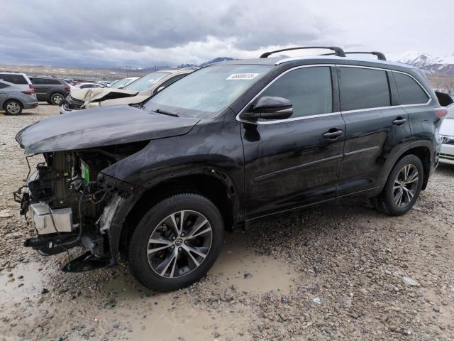 5TDJKRFHXGS239790 - 2016 TOYOTA HIGHLANDER XLE 黑色 照片 1