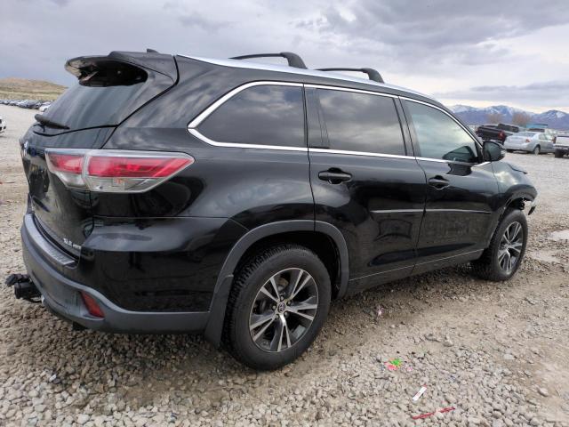 5TDJKRFHXGS239790 - 2016 TOYOTA HIGHLANDER XLE 黑色 照片 3