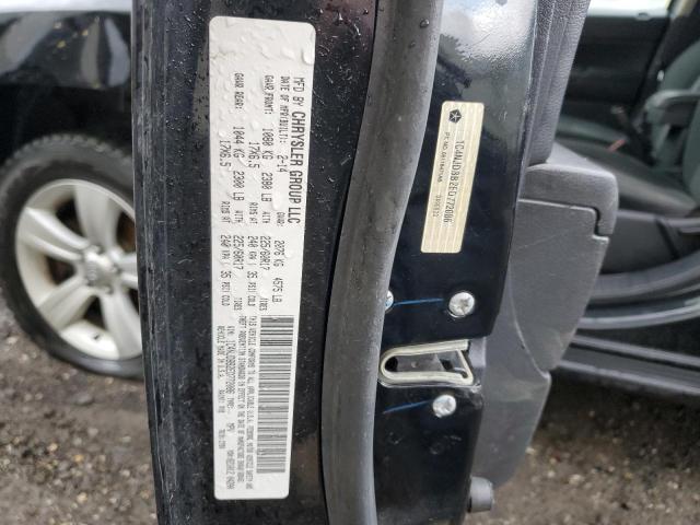 1C4NJDBB2ED772086 - 2014 JEEP COMPASS SPORT შავი ფოტო 14