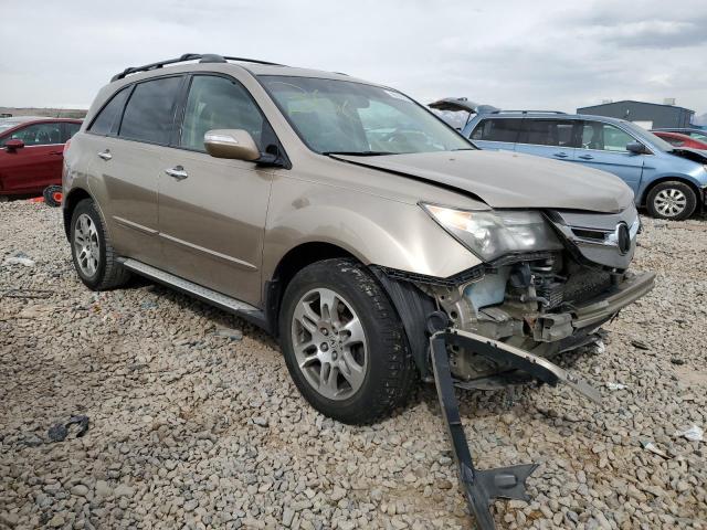 2HNYD28417H506950 - 2007 ACURA MDX TECHNOLOGY TAN photo 4