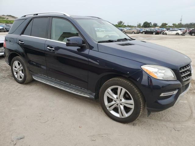 4JGDA5HB0EA386207 - 2014 MERCEDES-BENZ ML 350 4MATIC BLUE photo 4