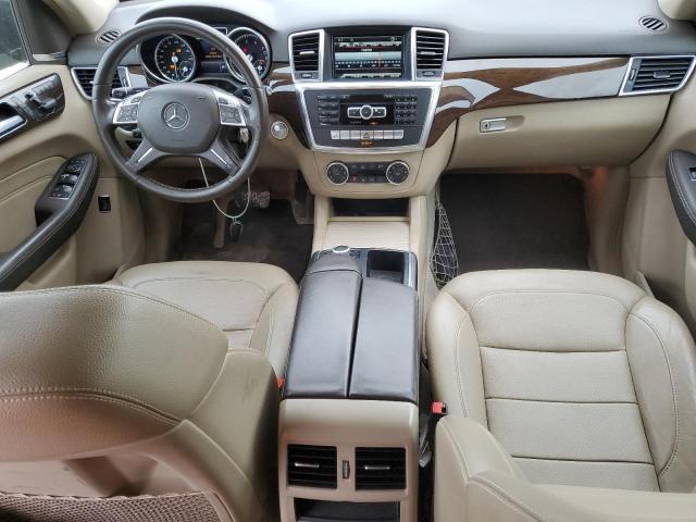 4JGDA5HB0EA386207 - 2014 MERCEDES-BENZ ML 350 4MATIC BLUE photo 8