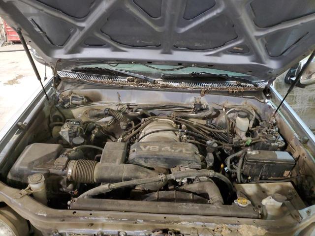 5TBBT4415YS063719 - 2000 TOYOTA TUNDRA ACCESS CAB ნაცრისფერი ფოტო 11