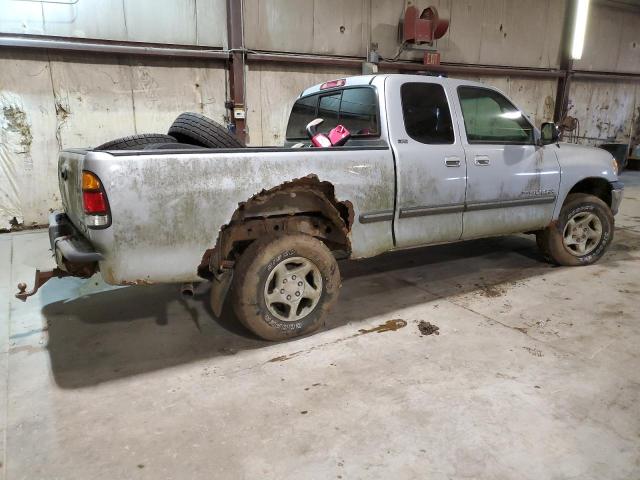 5TBBT4415YS063719 - 2000 TOYOTA TUNDRA ACCESS CAB ნაცრისფერი ფოტო 3