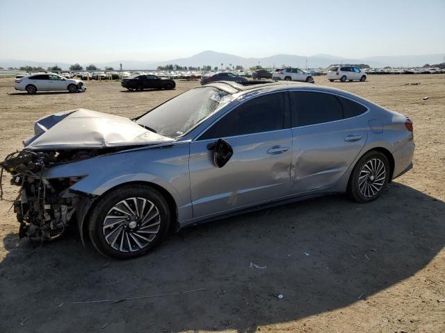 KMHL54JJ8PA058838 - 2023 HYUNDAI SONATA HYBRID SILVER photo 1