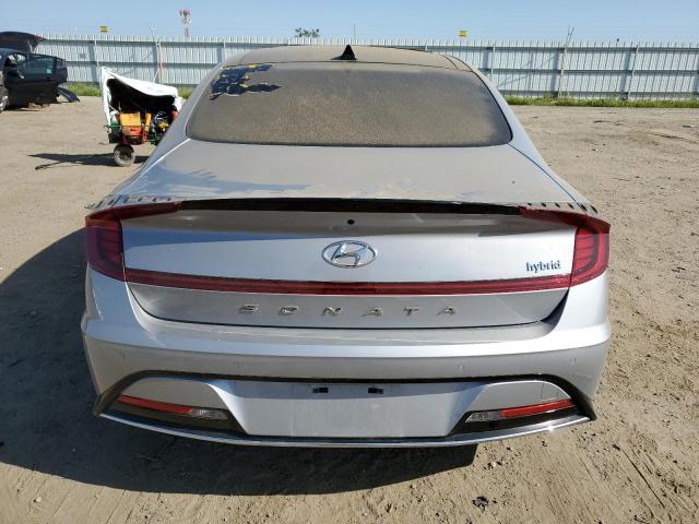 KMHL54JJ8PA058838 - 2023 HYUNDAI SONATA HYBRID SILVER photo 6