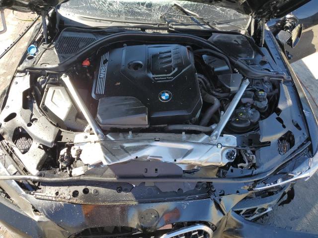 WBA53AP07NCJ06182 - 2022 BMW 430I BLACK photo 11