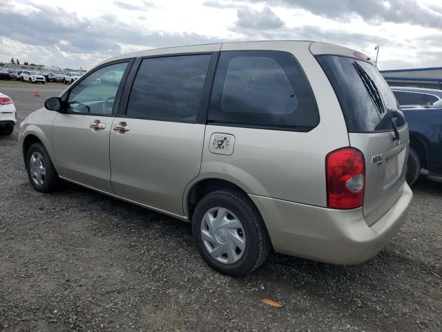 JM3LW28A330378054 - 2003 MAZDA MPV WAGON TAN photo 2