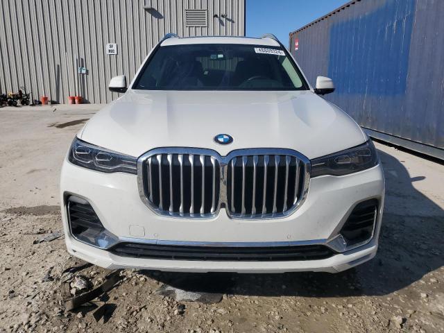 5UXCW2C08M9H19597 - 2021 BMW X7 XDRIVE40I WHITE photo 5