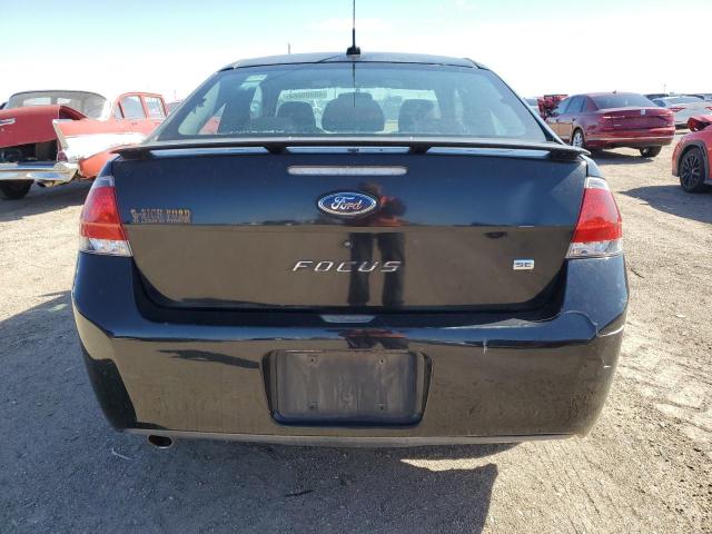 1FAHP32N79W211947 - 2009 FORD FOCUS SE BLACK photo 6