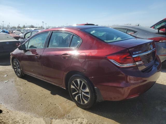 2HGFB2F8XEH540408 - 2014 HONDA CIVIC EX BURGUNDY photo 2