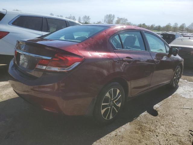 2HGFB2F8XEH540408 - 2014 HONDA CIVIC EX BURGUNDY photo 3