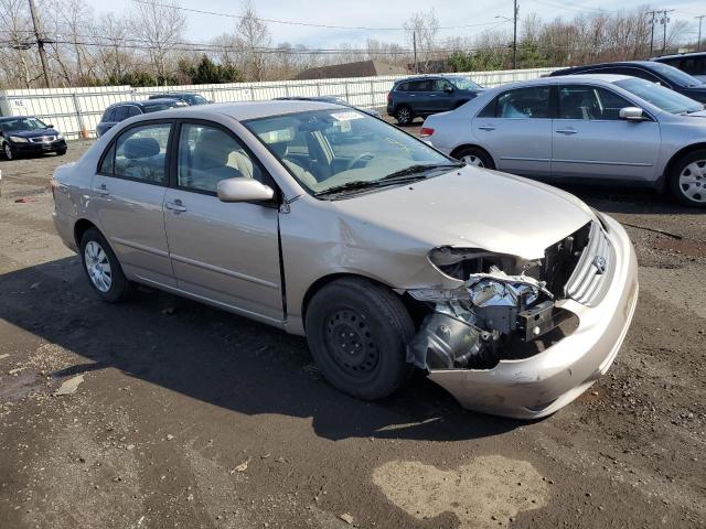 2T1BR32EX3C032408 - 2003 TOYOTA COROLLA CE TAN photo 4