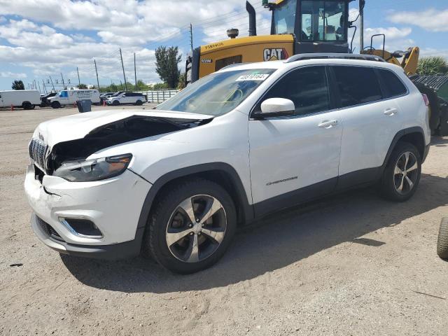 1C4PJLDB6KD346378 - 2019 JEEP CHEROKEE LIMITED WHITE photo 1