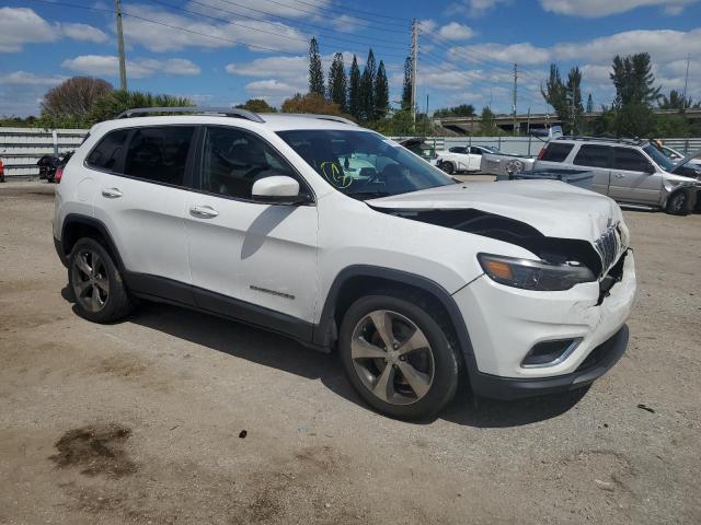 1C4PJLDB6KD346378 - 2019 JEEP CHEROKEE LIMITED WHITE photo 4