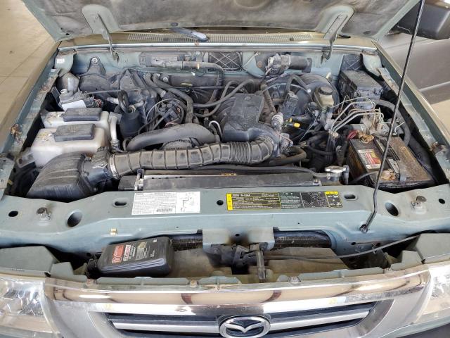 4F4YR46V23TM07752 - 2003 MAZDA B3000 CAB PLUS GREEN photo 11