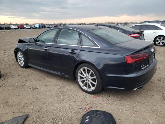 WAUG8AFC6JN059196 - 2018 AUDI A6 PREMIUM PLUS BLUE photo 2