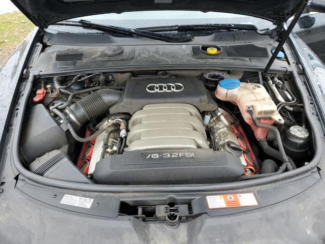 WAUDH74F07N160648 - 2007 AUDI A6 3.2 QUATTRO BLACK photo 11