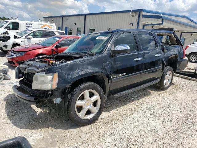 3GNFC16057G285936 - 2007 CHEVROLET SUBURBAN C1500 BLACK photo 1