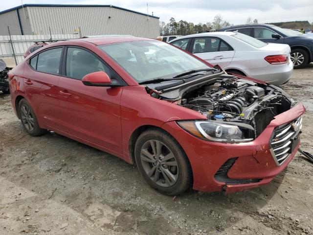 5NPD84LF6JH244807 - 2018 HYUNDAI ELANTRA SEL RED photo 4