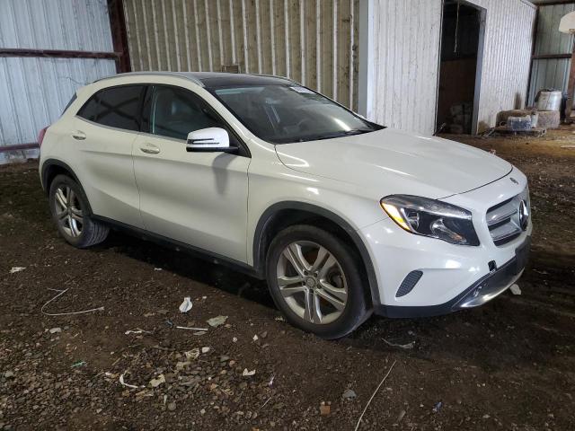 WDCTG4GBXFJ032071 - 2015 MERCEDES-BENZ GLA 250 4MATIC WHITE photo 4