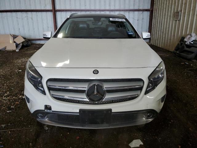 WDCTG4GBXFJ032071 - 2015 MERCEDES-BENZ GLA 250 4MATIC WHITE photo 5