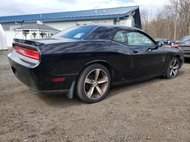 2C3CDYAG5EH299259 - 2014 DODGE CHALLENGER SXT BLACK photo 3