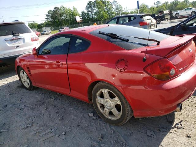 KMHHN65F13U029147 - 2003 HYUNDAI TIBURON GT RED photo 2