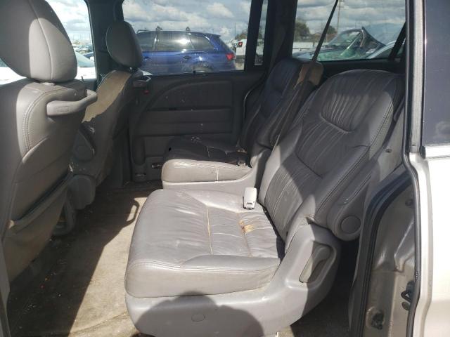 5FNRL38738B025585 - 2008 HONDA ODYSSEY EXL SILVER photo 10