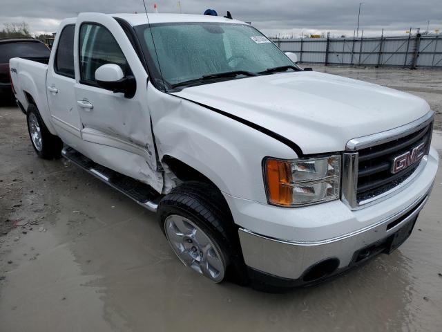 3GTEK33M69G212331 - 2009 GMC SIERRA K1500 SLT WHITE photo 4