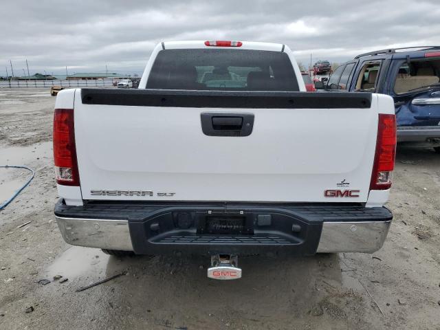 3GTEK33M69G212331 - 2009 GMC SIERRA K1500 SLT WHITE photo 6