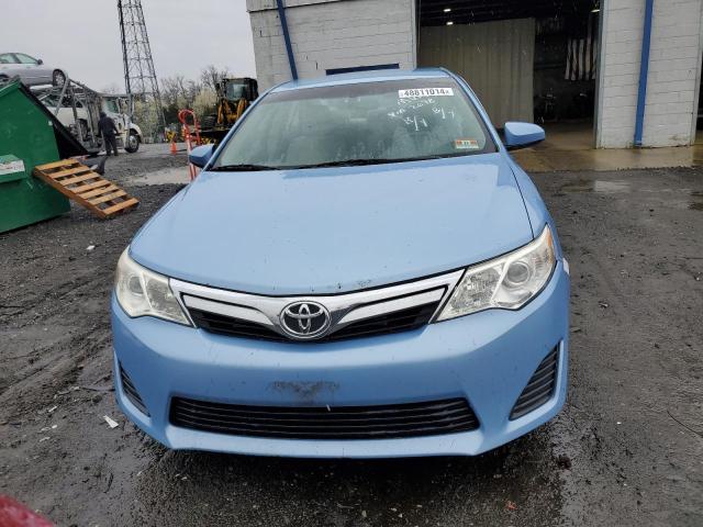4T4BF1FK5ER342678 - 2014 TOYOTA CAMRY L TURQUOISE photo 5