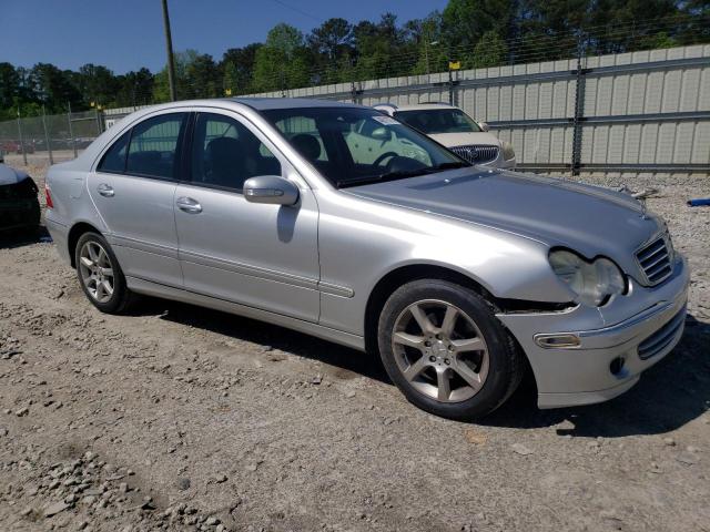 WDBRF54H07A915064 - 2007 MERCEDES-BENZ C 280 SILVER photo 4