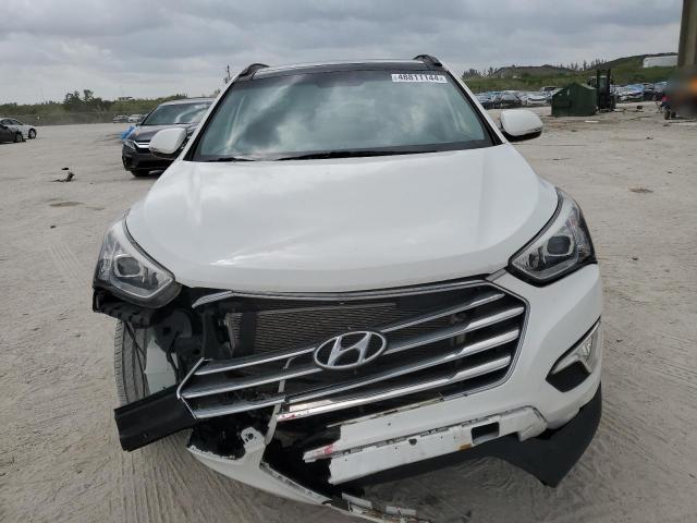 KM8SRDHF8EU077161 - 2014 HYUNDAI SANTA FE GLS WHITE photo 5