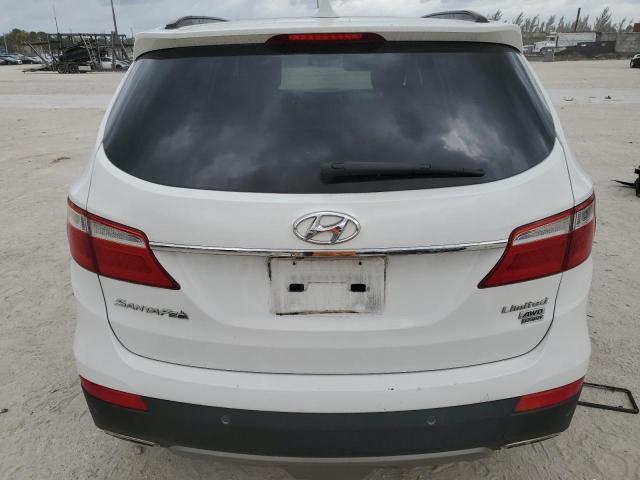 KM8SRDHF8EU077161 - 2014 HYUNDAI SANTA FE GLS WHITE photo 6