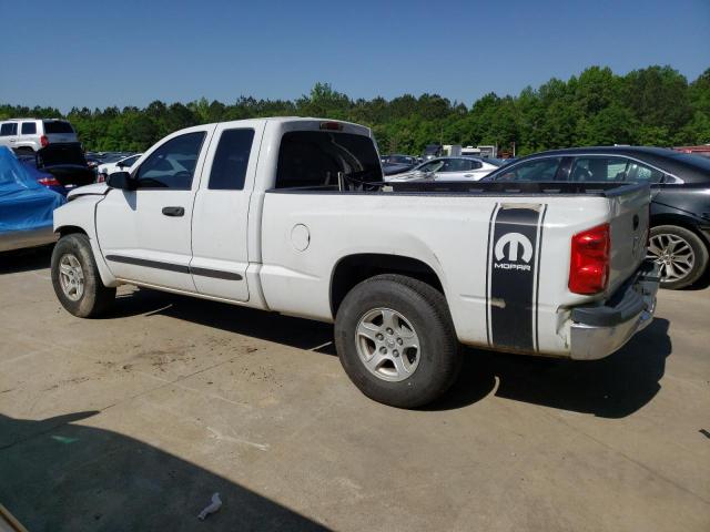 1D7HE42K66S600471 - 2006 DODGE DAKOTA SLT WHITE photo 2