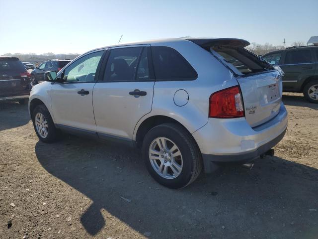 2FMDK3GC2BBA07994 - 2011 FORD EDGE SE SILVER photo 2