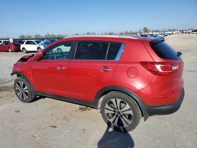 KNDPC3A21B7058619 - 2011 KIA SPORTAGE EX RED photo 2