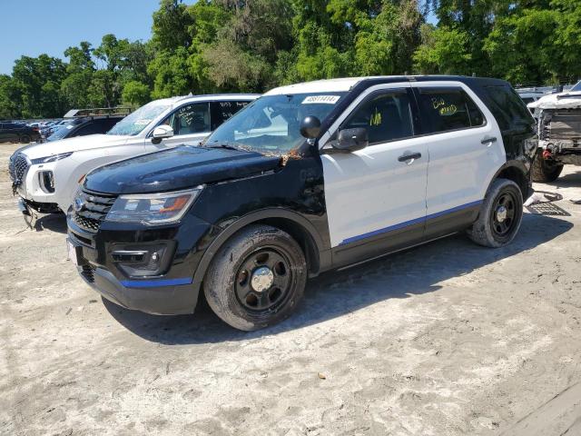 1FM5K8AR8JGA85007 - 2018 FORD EXPLORER POLICE INTERCEPTOR Qara foto 1