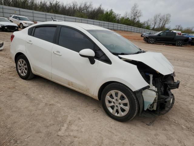 KNADM4A36F6501080 - 2015 KIA RIO LX WHITE photo 4