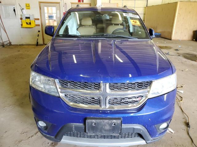 3C4PDCDG6CT331247 - 2012 DODGE JOURNEY CREW BLUE photo 5