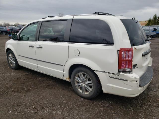 2A8HR64X89R701500 - 2009 CHRYSLER TOWN & COU LIMITED WHITE photo 2