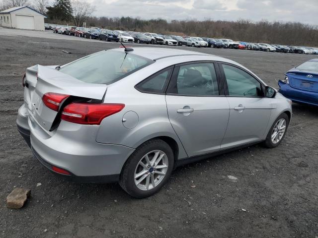 1FADP3F24HL301541 - 2017 FORD FOCUS SE SILVER photo 3