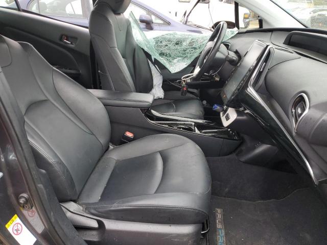 JTDKARFP7H3044912 - 2017 TOYOTA PRIUS PRIM ნაცრისფერი ფოტო 7