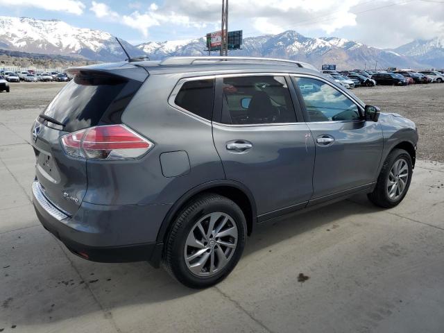 5N1AT2MV4FC777524 - 2015 NISSAN ROGUE S GRAY photo 3