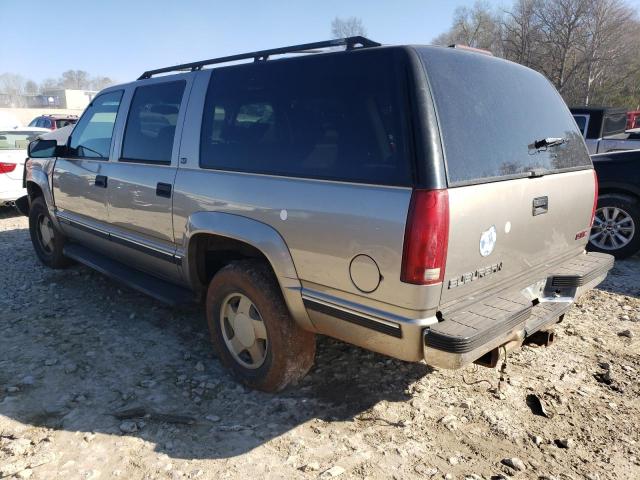 3GKFK16R1XG519942 - 1999 GMC SUBURBAN K1500 TAN photo 2