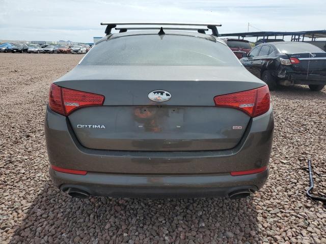 5XXGM4A76DG256069 - 2013 KIA OPTIMA LX GRAY photo 6