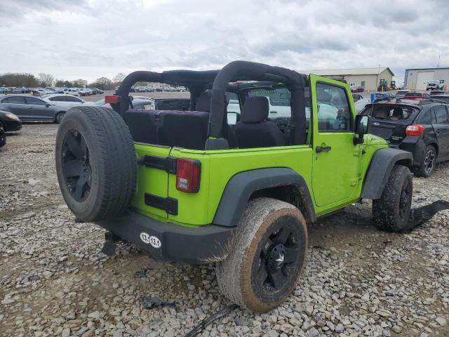 1C4AJWAG6DL531319 - 2013 JEEP WRANGLER SPORT GREEN photo 3